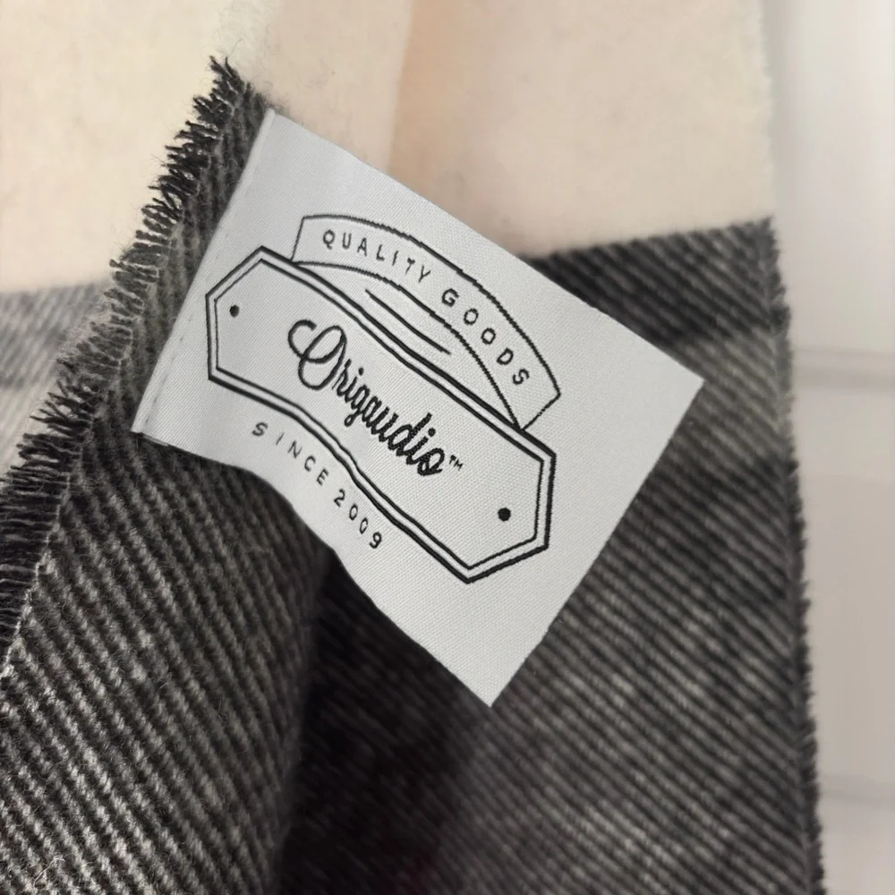 Origaudio Elliston Wool Blend Blanket NWOT